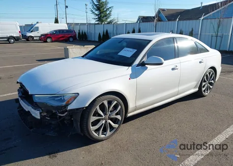 2016 Audi A6 3.0T Premium Plus из США, поврежденный, VIN WAUFGAFCXGN001549